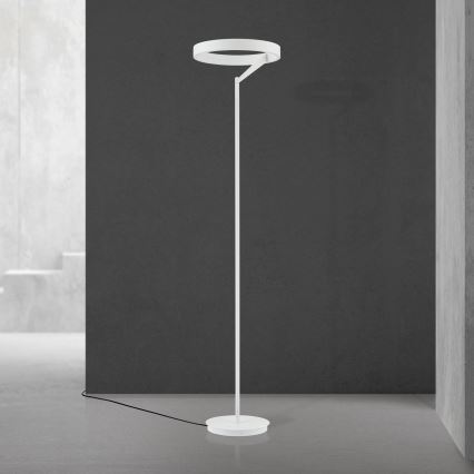 LED prigušiva podna lampa KOLK LED/40W/230V 2700/4000K bela