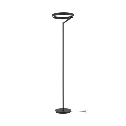 LED prigušiva stojna lampa KOLK LED/40W/230V 2700/4000K crna