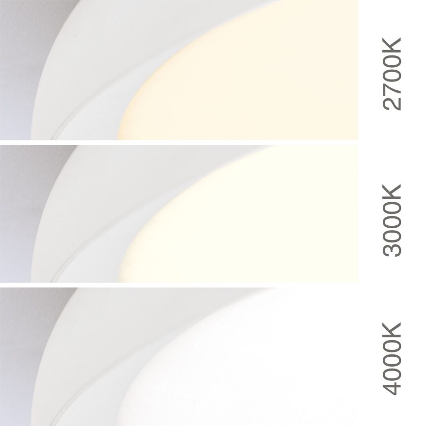 LED plafonsko svetlo KANT LED/66W/230V 2700/3000/4000K prečnik 80 cm bela