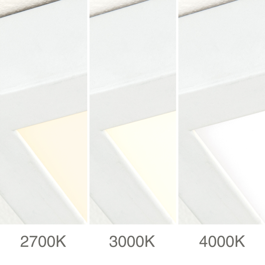 LED prigušiva stropna svetiljka DISC LED/30W/230V 2700/3000/4000K 39x39 cm bela