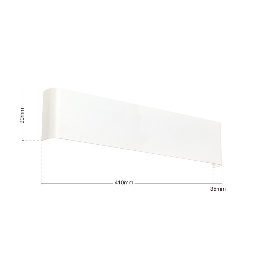 LED zidno svetlo ACCENT LED/14W/230V belo