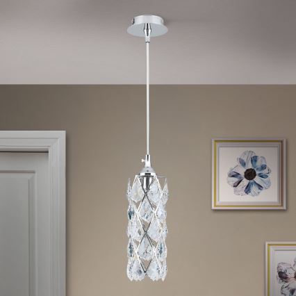 Luster na sajli RITA 1xG9/40W/230V sjajni hrom