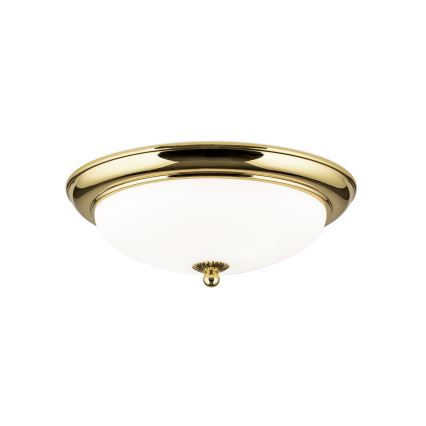 Plafonsko svetlo EMPIRA 2xE27/40W/230V prečnik 35,5 cm zlatno