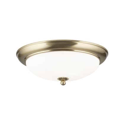 Plafonsko svetlo EMPIRA 2xE27/40W/230V prečnik 35,5 cm mesing