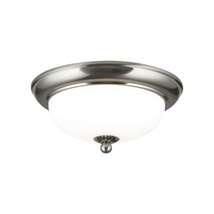 Plafonska svetiljka EMPIRA 2xE14/40W/230V Ø 26,5 cm mat hrom