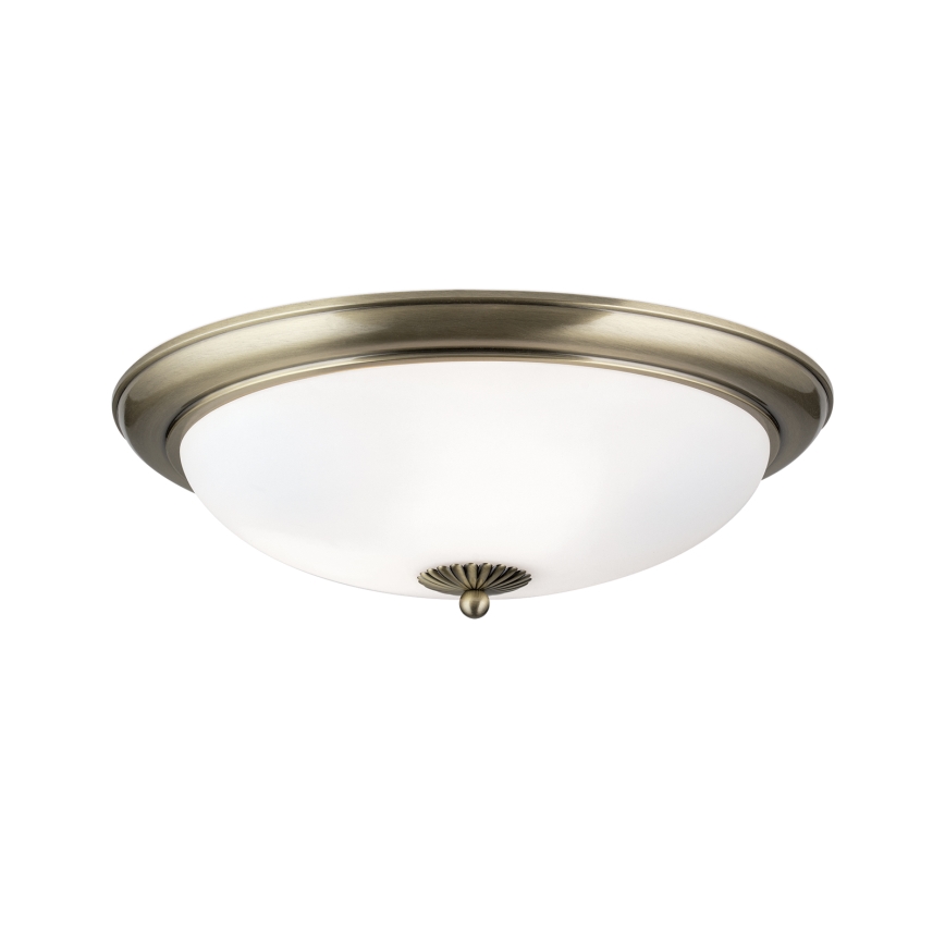 Plafonska lampa EMPIRA 3xE27/40W/230V, prečnik 48 cm, bronza