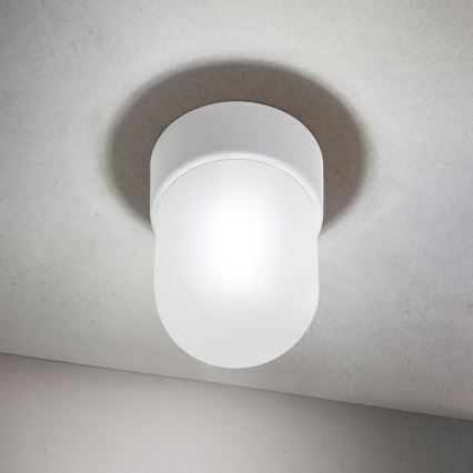 Plafonska svetiljka OSTIA 1xE27/40W/230V Ø 9,8 cm, bela