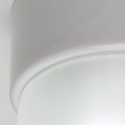 Plafonska svetiljka OSTIA 1xE27/40W/230V Ø 9,8 cm, bela
