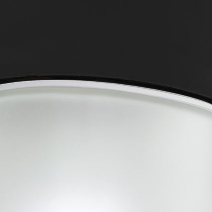 Plafonsko svetlo OSTIA 1xE27/40W/230V prečnik 9,8 cm crno