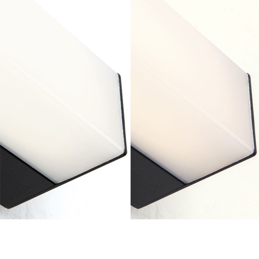 LED kupatilsko osvetljenje za ogledalo HORIZON LED/18W/230V 3000/4000K 90 cm IP44 crna