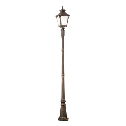 Spoljašnja lampa AIKO 1xE27/60W/230V 240 cm IP23 bronza/patina
