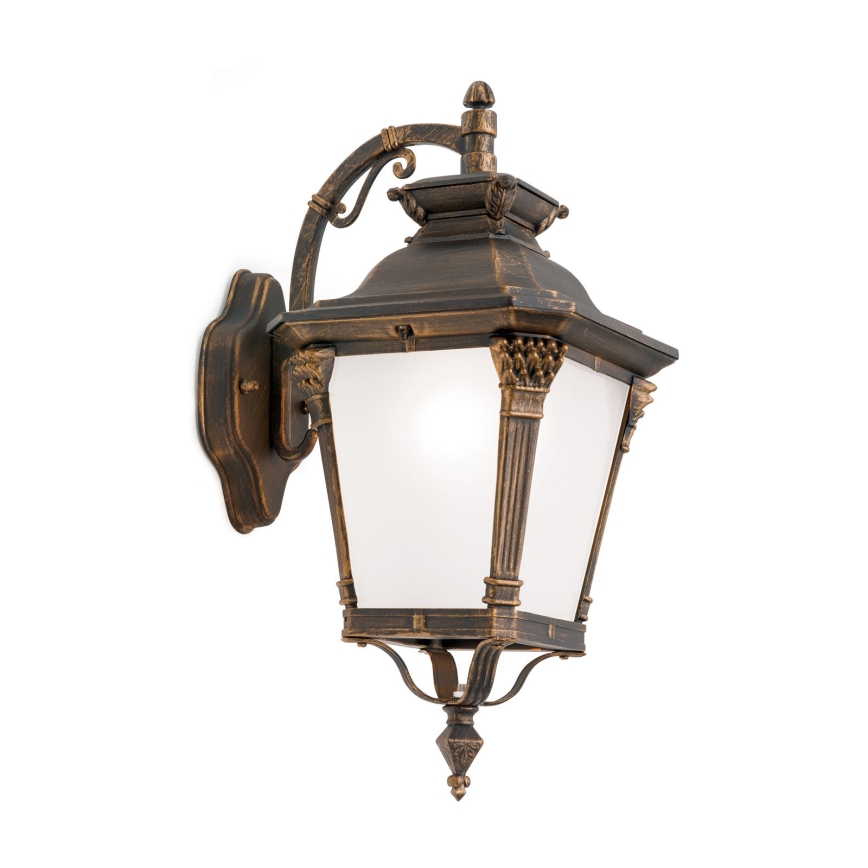 Spoljašnja zidna lampa AIKO 1xE27/60W/230V IP23 bronza/patina