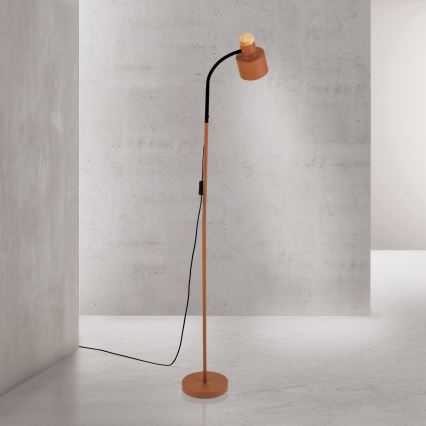 Stojeća lampa GILI 1xE27/40W/230V ciglasta
