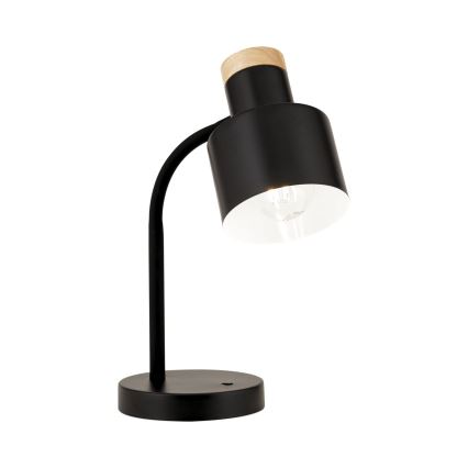 Stona lampa GILI 1xE27/40W/230V crna