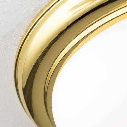 Plafonsko svetlo EMPIRA 3xE27/40W/230V prečnik 48 cm zlatno