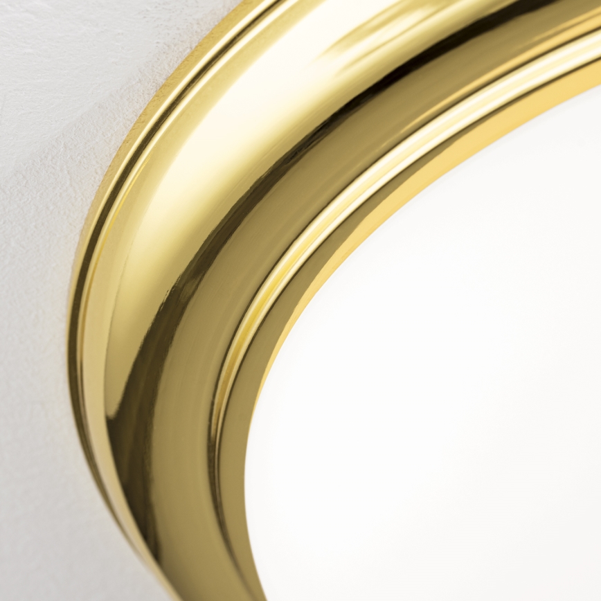 Plafonsko svetlo EMPIRA 3xE27/40W/230V prečnik 48 cm zlatno