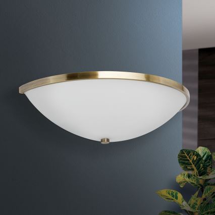 Zidna svetiljka AIDA 1xE14/40W/230V bronza/patina