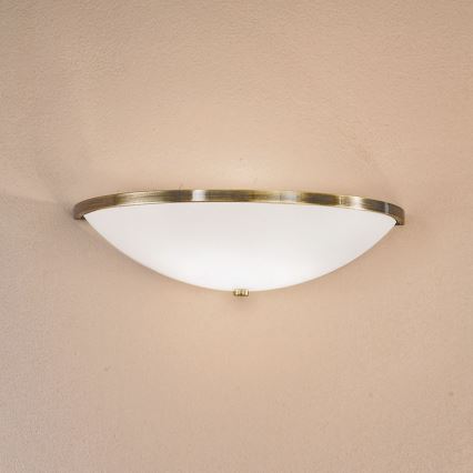 Zidna svetiljka AIDA 1xE14/40W/230V bronza/patina