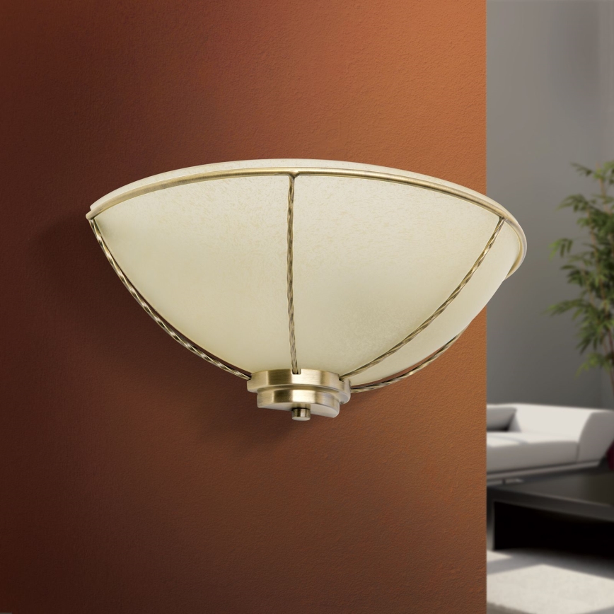 Zidna lampa MAURO 1xE27/60W/230V bronza