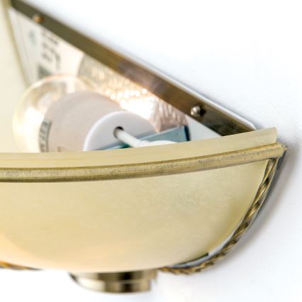 Zidna lampa MAURO 1xE27/60W/230V bronza