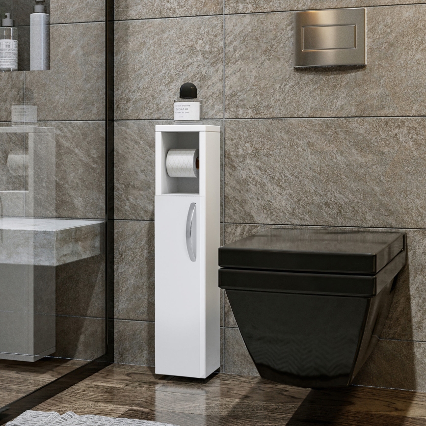 Ormarić sa držačem toaletnog papira STAR 65x15 cm, beo