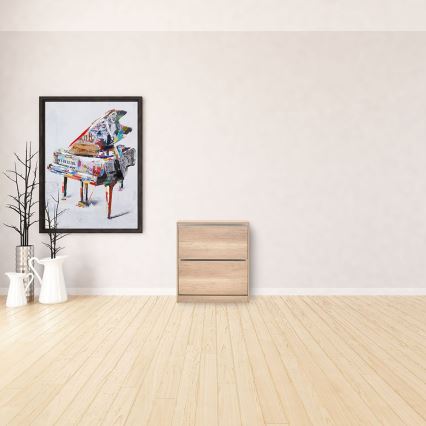 Ormarić za cipele 84x73 cm, braon