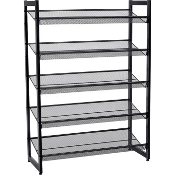 Ormarić za cipele ALVORO, crni