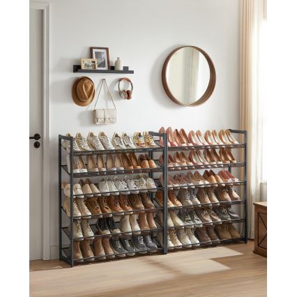 Ormarić za cipele ALVORO crni