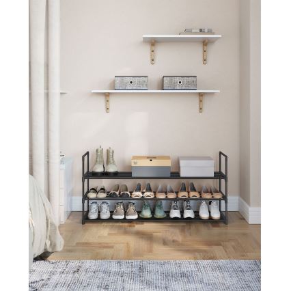 Ormarić za cipele ALVORO crni