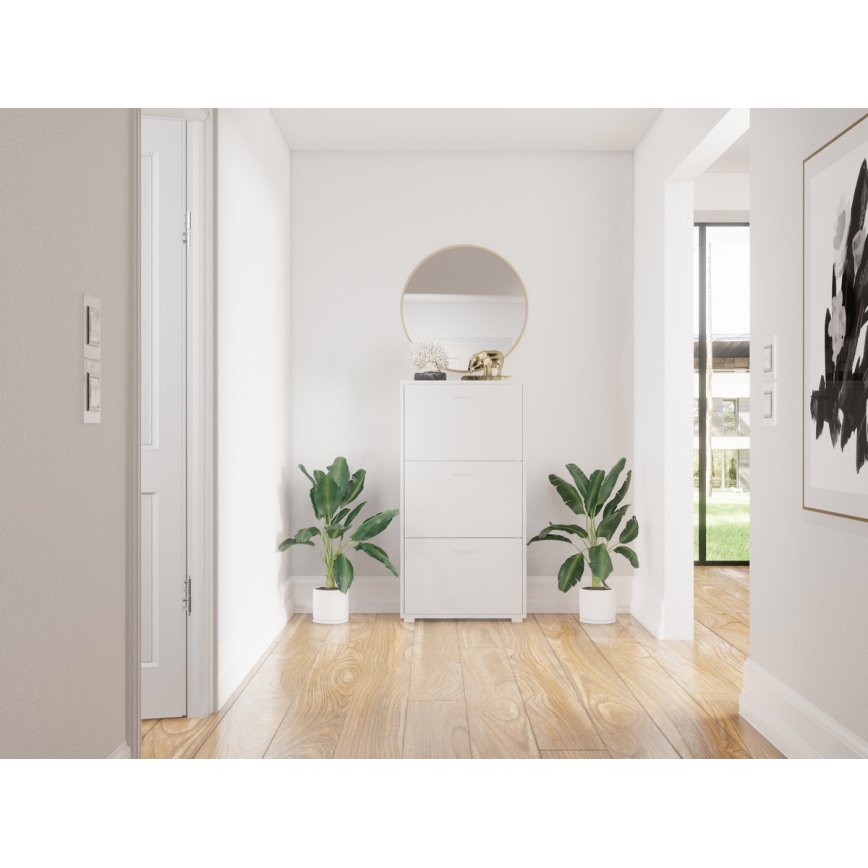 Ormarić za cipele PIGO beli