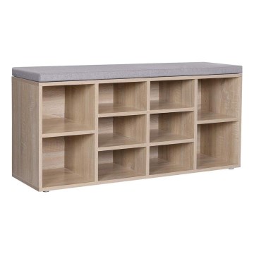 Ormarić za cipele VOREN braon/siva