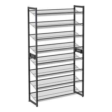 Ormarić za obuću ALVORO, crne boje