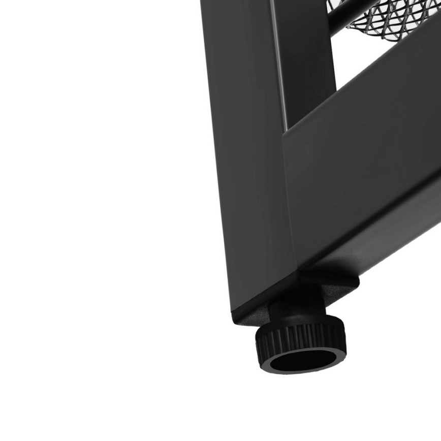 Ormarić za obuću ALVORO, crne boje