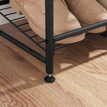 Ormarić za obuću ALVORO crni