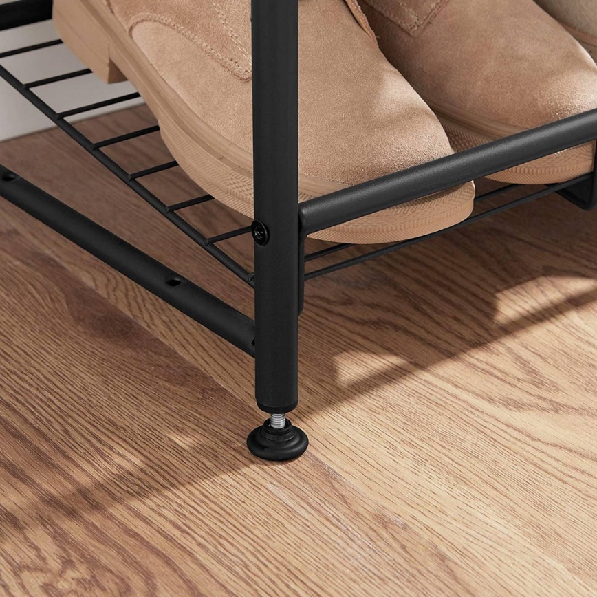 Ormarić za obuću ALVORO crni