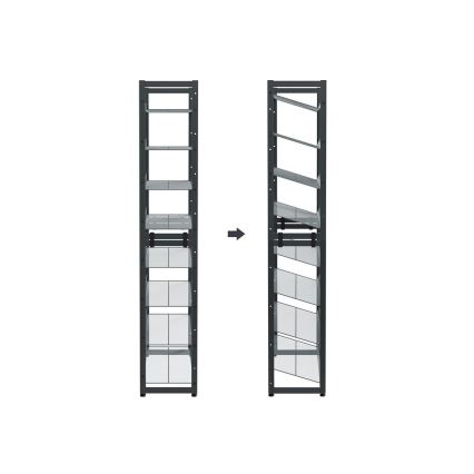 Ormarić za obuću ALVORO siva