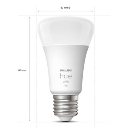 Osnovni paket Philips Hue WHITE 2xE27/9,5W 2700K + uređaj za povezivanje