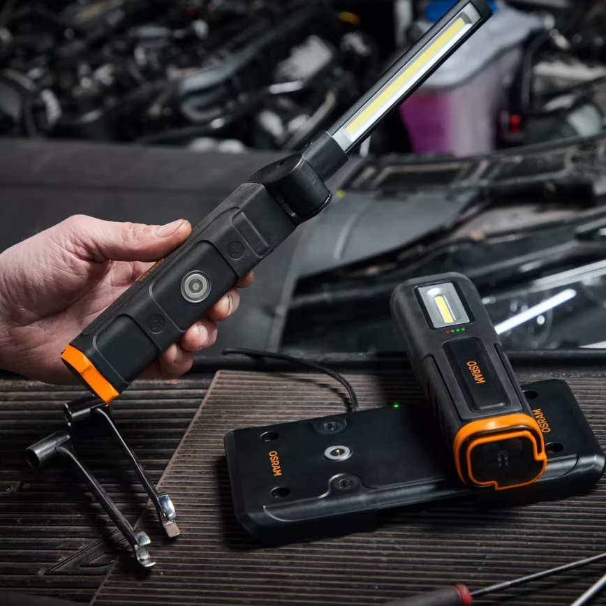 Osram - Bežični magnetni punjač LEDINSPECT DUAL CHARGE PAD 5V