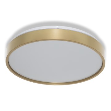 Osram - CEILING LUXO LED plafonsko svetlo 18W/230V sa senzorom sumraka, prečnik 32 cm, zlatna