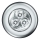 Osram - DOT-IT LED dodirno orijentaciono svetlo, 0,2 W, 3x AAA, prečnik 6,8 cm, srebrna