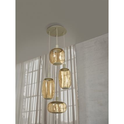 Osram - Kabl za napajanje NEEDLE PENDANT 4xE27/25W/230V bež
