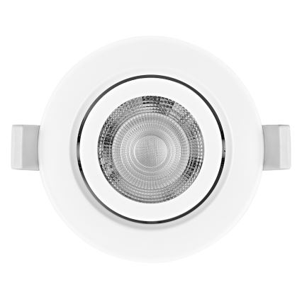 Osram - Komplet 3x LED prigušiva ugradni spot SPOT LED/4,9W/230V 2700K Ø 8,7 cm bela