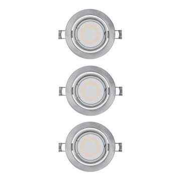 Osram - Komplet 3x LED ugradnih svetiljki 3xGU10/3W/230V