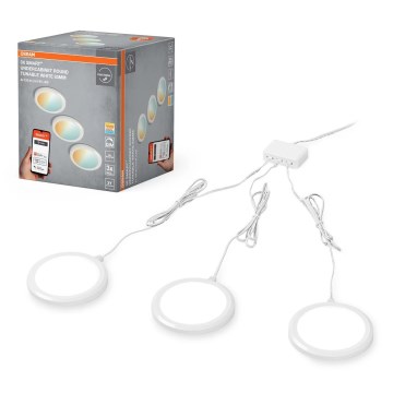 Osram - KOMPLET 3x prigušiva LED svetiljke za montažu ispod ormarića SMART+ LED/6,5W/230V 3000-6500K Wi-Fi