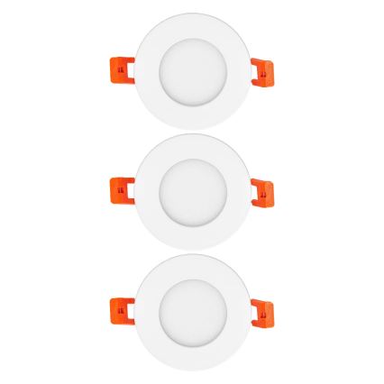Osram - KOMPLET 3x ugradno stropno LED svetlo SLIM LED/4,5W/230V