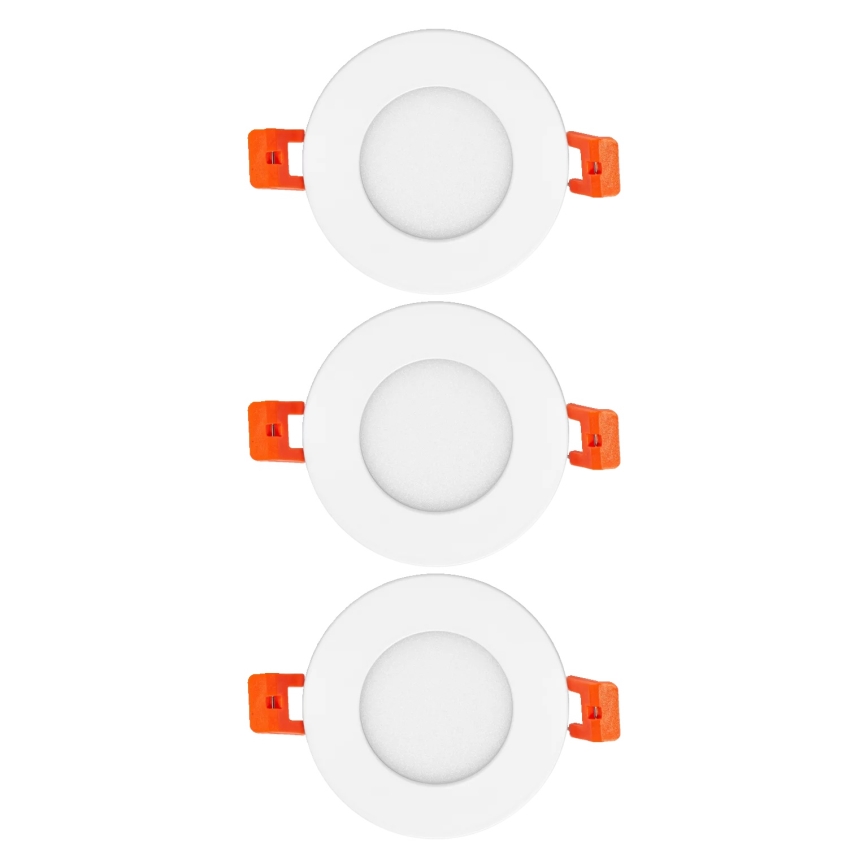 Osram - KOMPLET 3x ugradno stropno LED svetlo SLIM LED/4,5W/230V