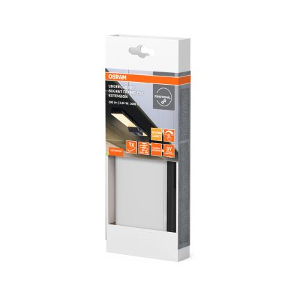 Osram - Komplet za proširenje za UNDERCABINET LED/3,85W/36V 3000K 8,1x17,9 cm crna