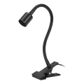 Osram - Lampa sa klipsom CLIP TUBE FLEX 1xGU10/5W/230V crna