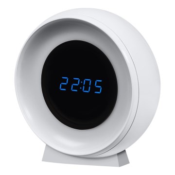 Osram - LED digitalni sat sa pozadinskim osvetljenjem NIGHTLUX LED/0,3W/5V 1000mAh 3000/4000/6500K bela