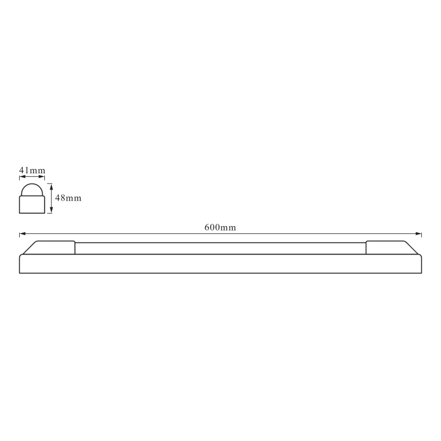 Osram - LED linijsko svetlo POWER BATTEN LED/12W/230V 3000K 60 cm belo